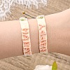 Adjustable Nylon Cord Braided Bead Bracelets BJEW-C011-14B-1