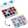 Halloween Theme Dyed Synthetic Turquoise Bead Strands G-GA0001-04-7