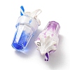 Translucent Resin Pendants RESI-D067-01J-3