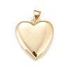 Brass Micro Pave Cubic Zirconia Locket Pendants KK-A161-54G-2