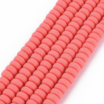 Handmade Polymer Clay Beads Strands CLAY-N008-20-1