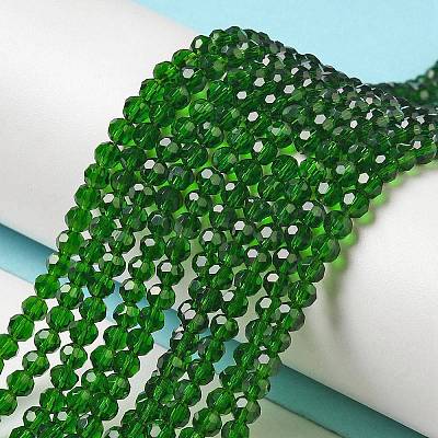 Transparent Glass Beads Strands EGLA-A035-T3mm-D10-1