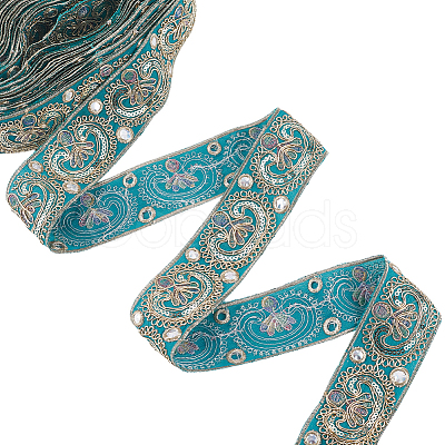 Ethnic Style Polyester Ribbon for Sewing Decoration OCOR-WH20007-26A-1