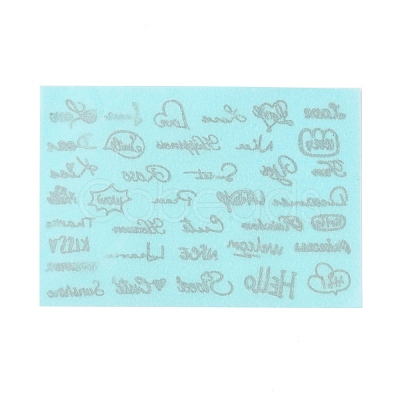 Brass Self-Adhesive Picture Stickers LS-DIY-C059-01C-1