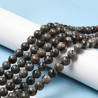 Natural Fluorescent Syenite Rock(Glow under UV Light) Beads Strands X-G-K340-A05-03-1