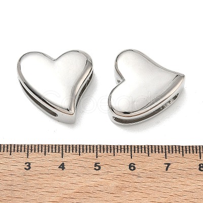 Brass Slider Charms KK-CBA9234-19P-1