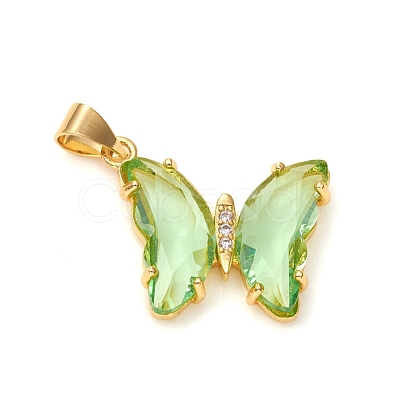 Glass Pendants GLAA-G075-01G-01-1