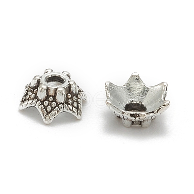 Tibetan Style Bead Caps X-AA188-AS-NR-1