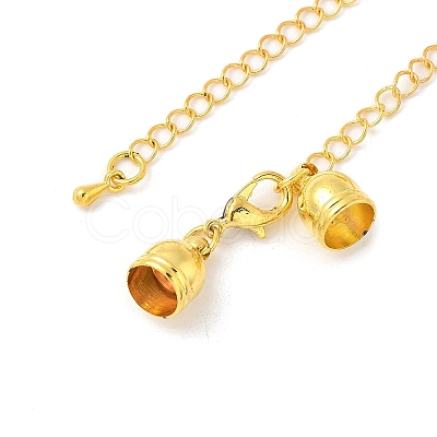 Brass Chain Extender KK-K001-7mm-G-1