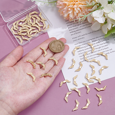 50Pcs Rack Plating Alloy Beads FIND-HY0004-98G-1