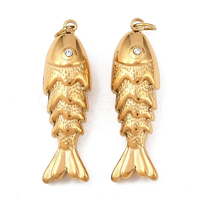 304 Stainless Steel Pendants STAS-H244-15A-G-1