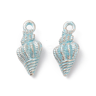 Alloy Enamel Pendants PALLOY-F224-07-1
