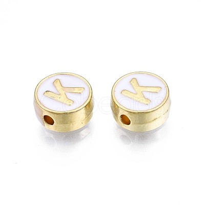 Alloy Enamel Beads X-ENAM-N052-006-01K-RS-1