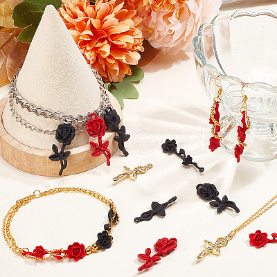 28PCS 8Style Alloy Pendants FIND-AR0004-51-1