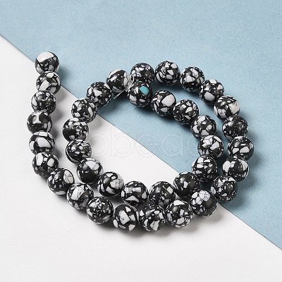 Synthetic Gemstone Dyed Beads Strands G-P507-03B-05-1
