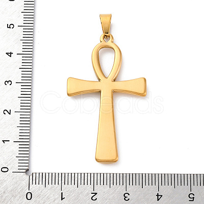 Ion Plating(IP) 304 Stainless Steel Pendants STAS-L216-41G-01-1