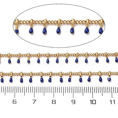 304 Stainless Steel Curb Chains STAS-R100-09A-09-1