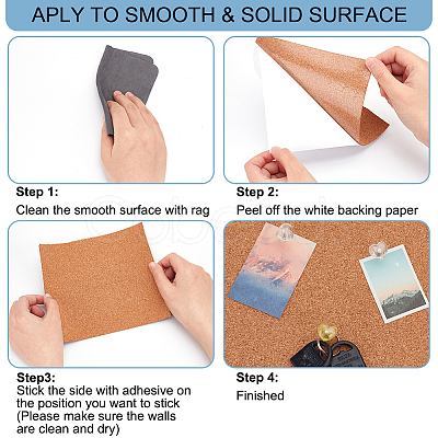 Cork Insulation Sheet DIY-WH0430-175B-1