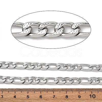 304 Stainless Steel Figaro Chains CHS-K023-05P-1