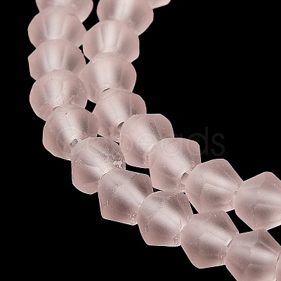 Imitate Austrian Crystal Frosted Glass Beads Strands EGLA-A039-T2mm-MD26-1