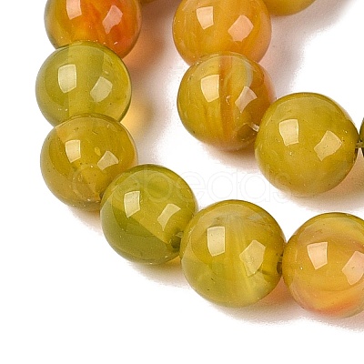 Imitation Lamowork Glass Beads Strands GLAA-Q106-07A-16-1