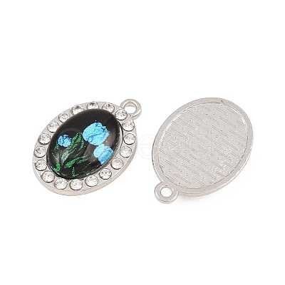 Zinc Alloy Resin Pendants RE-CBA4818-01P-1