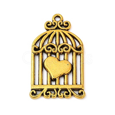 Tibetan Style Alloy Pendants TIBEP-S317-36AG-NR-1