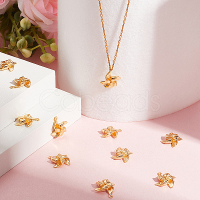 16Pcs Brass Pendants KK-BBC0018-63-1