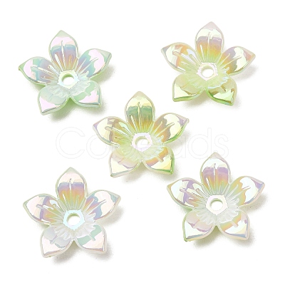 UV Plating Opaque Acrylic Beads AC-CBA99FE-04-A-1