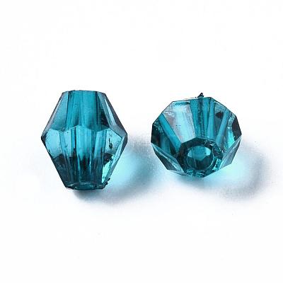 Transparent Acrylic Beads TACR-S146-6mm-08-1