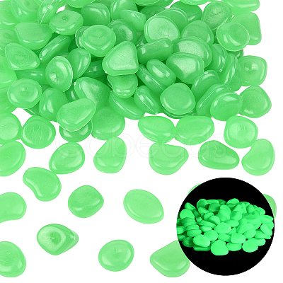 100Pcs Luminous Resin Beads Display Decoration RESI-SP0001-47B-1
