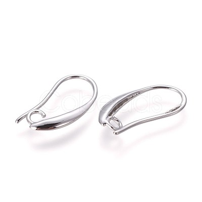 Brass Earring Hooks KK-L177-33P-1