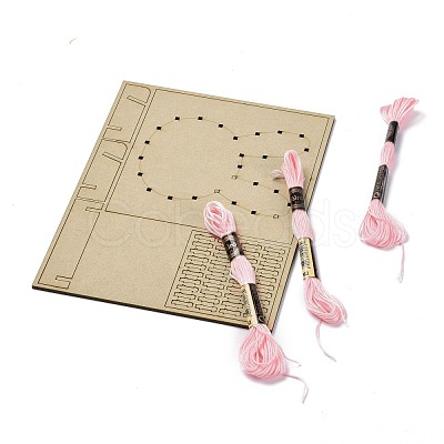 DIY String Art Kit Arts and Crafts for Children DIY-P014-B02-1