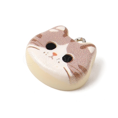 Printed Opaque Resin Pendants RE-CBAD0A2-10P-1