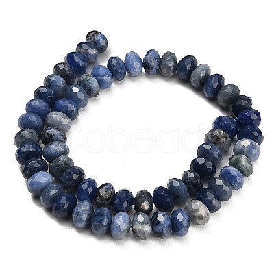 Natural Sodalite Beads Strands G-C280-A01-02-1