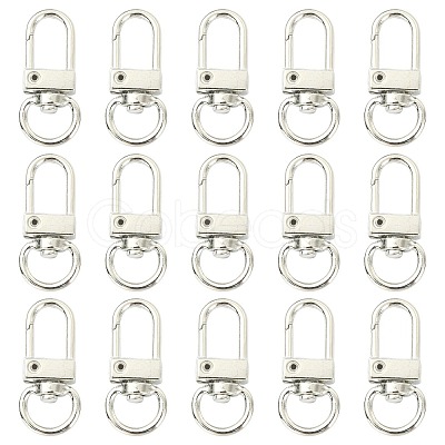10Pcs Alloy Swivel Clasps PURS-CJ0001-01-1