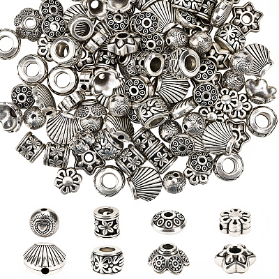 160Pcs 8 Styles DIY Jewelry Makings Finding Kits DIY-SC0030-57-1