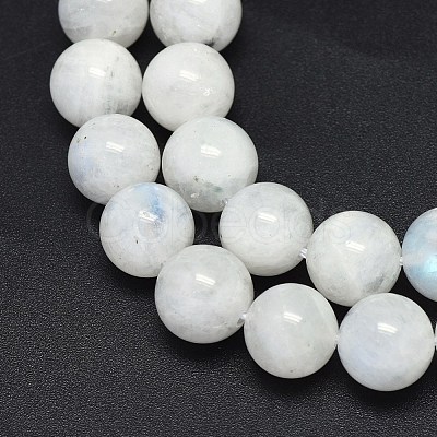 Natural Rainbow Moonstone Beads Strands G-F602-03-10mm-1