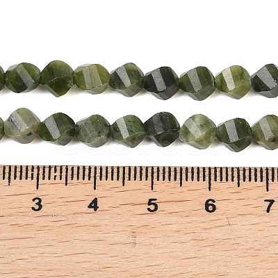 Natural Chinese Jade Southern Jade Beads Strands G-P611-C25-01-1