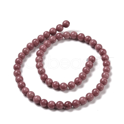 Grade A Natural Rhodonite Beads Strands G-E571-23A-1