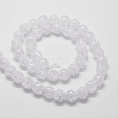 Natural Crackle Quartz Beads Strands X-G-D840-01-4MM-1