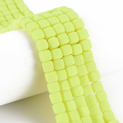 Handmade Polymer Clay Beads Strands CLAY-T020-09H-1