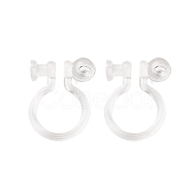 Silicone Clip-on Earring Findings FIND-K019-01B-1