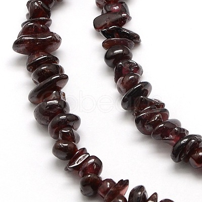 Natural Garnet Beads Strands G-P035-14-1