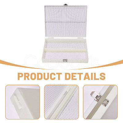 ABS Plastic Microscope Slide Staining Jars AJEW-WH0696-326-1
