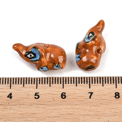 Handmade Porcelain Beads PORC-A033-04B-1