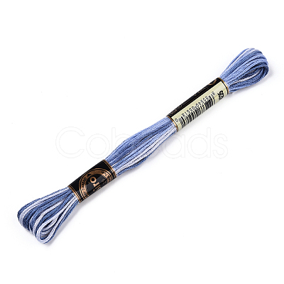 10 Skeins 6-Ply Polyester Embroidery Floss OCOR-K006-A71-1