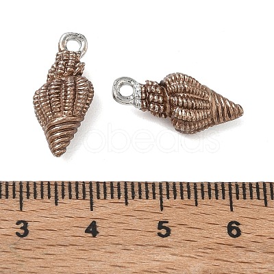 Brass with Enamel Charms KK-CBA61F8-01P-01-1