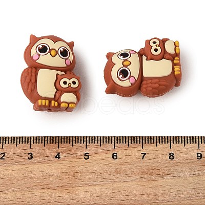 Mother's Day Silicone Beads SIL-D014-02F-1
