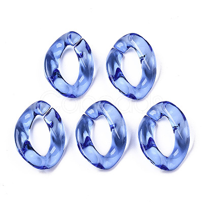 Transparent Acrylic Linking Rings LS-OACR-S036-001A-J01-1
